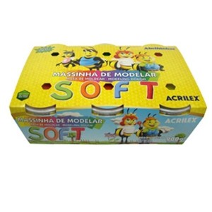 Massinha de Modelar - Diver Massa - Sorveteria - 4 Potes - Divertoys